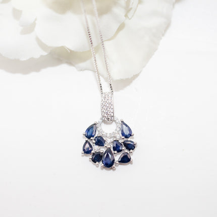 Sapphire Jewelry Set