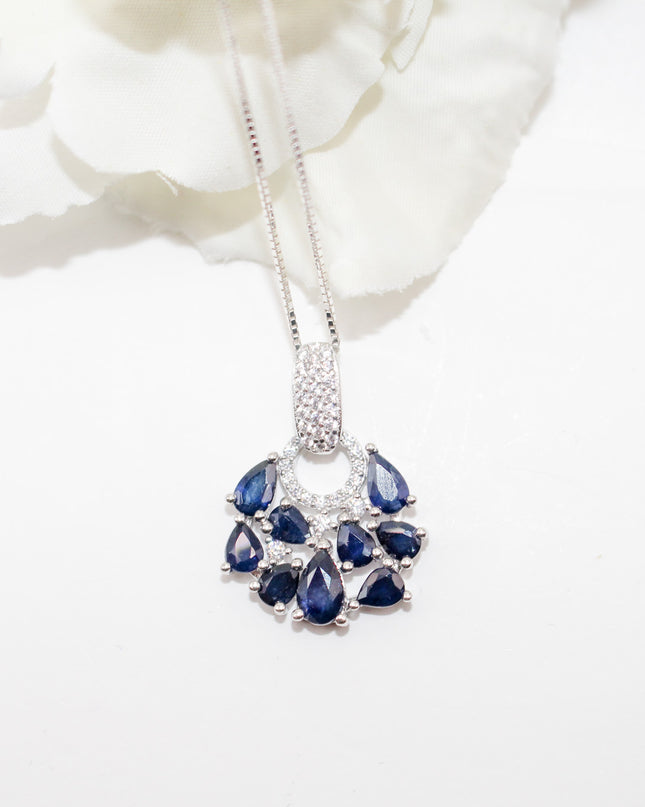 Sapphire Jewelry Set
