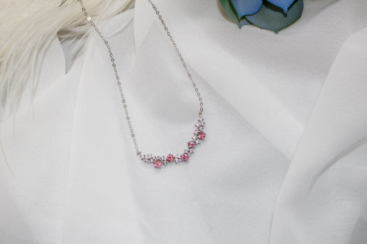 Pink Tourmaline Necklace