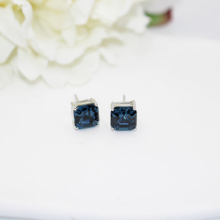 Blue Crystal Jewelry Set