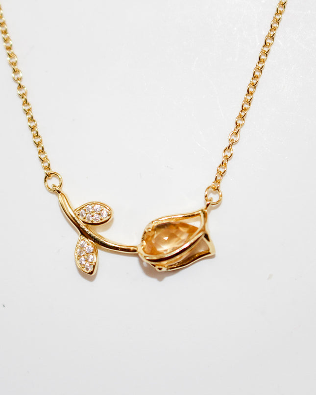 Tulip Flower Necklace