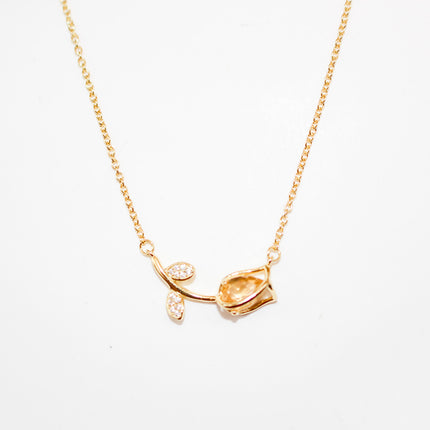 Tulip Flower Necklace