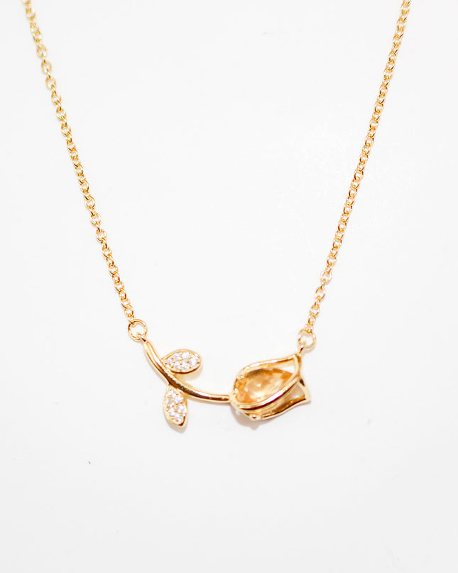 Tulip Flower Necklace
