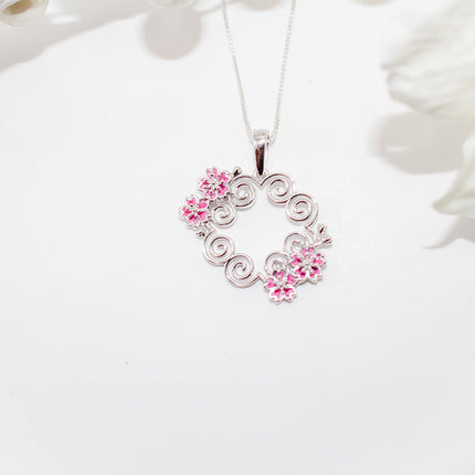 Cherry Blossom Hmong Necklace